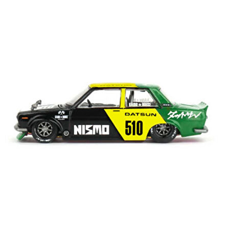 Mini GT 1/64 Datsun Street 510 Racing V2 Koleksiyonluk Metal Model Araba