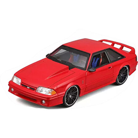 Maisto 1/24 1993 Ford Mustang SVT Cobra Koleksiyonluk Metal Model Araba