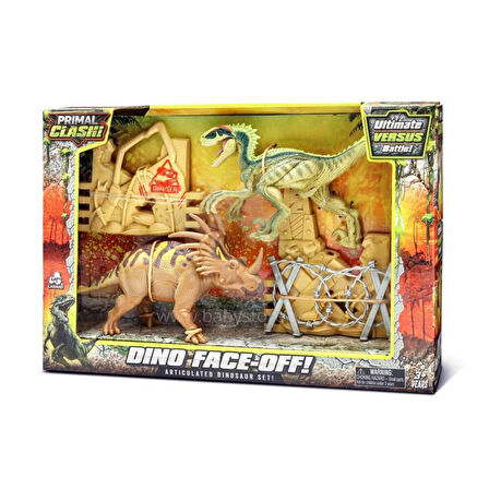 Primal Clash Dino Face-Off Oyun Seti