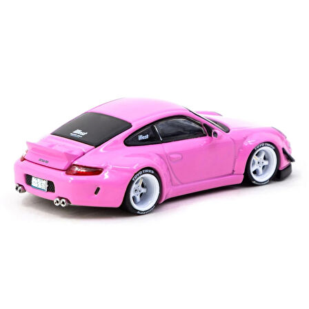 Tarmac Works 1/64 RWB 997 Pink Koleksiyonluk Metal Model Araba