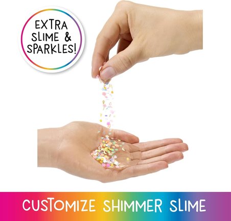 Rainbow High Bella PARKER Rainbow Shimmers Slime Kitli 28 Cm Bebek Figürü Evcil Lamalı Oyuncak