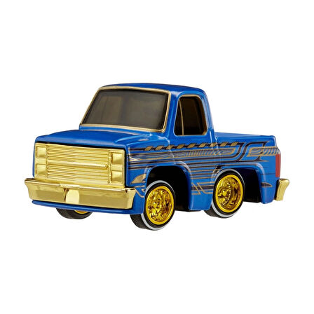 CarTuned S3 1987 Chevy C10 - Mavi Lowrider Araba