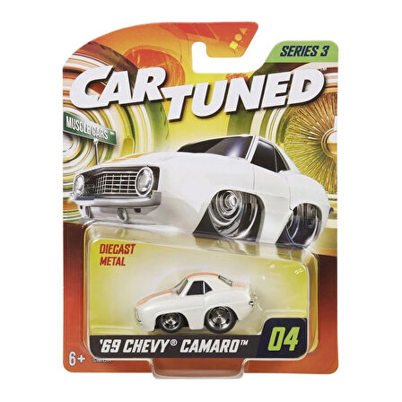 CarTuned S3 1969 Chevy Camaro - Beyaz Muscle Araba