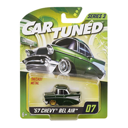 CarTuned S3 1957 Chevy Bel Air - Yeşil Lowrider Araba