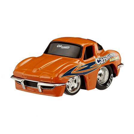 CarTuned S3 1963 Chevy Corvette Stingray - Turuncu Pro Street Araba