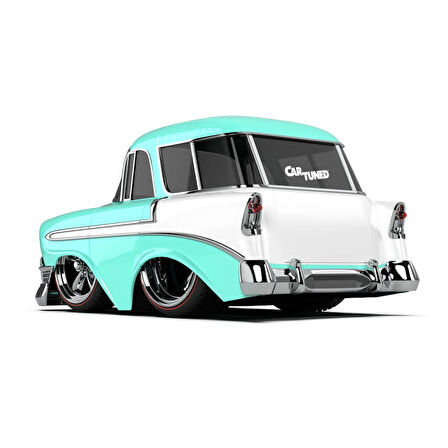 CarTuned S2 1956 Chevy Nomad - Mavi Custom Araba