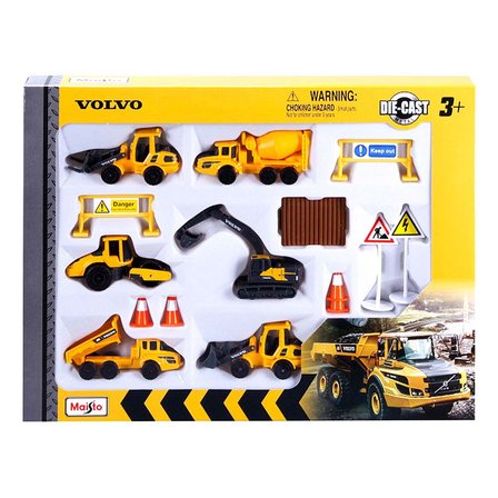 Maisto Volvo 6 lı İnşaat Seti (5-8 CM)