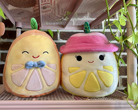 1 ADET Sürpriz Kokulu Squishmallows Mystery Squad Meyve Temalı Sürpriz Paket - 1 ADET - 20 CM