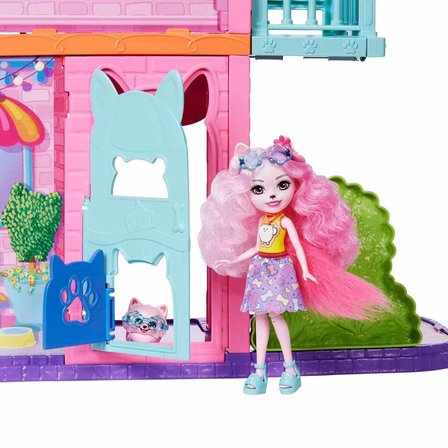 Enchantimals Şehir Evi ve Kafe Oyun Seti HHC18