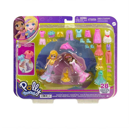 Polly Pocket ve Arkadaşları Farklı Moda Aksesuarları Oyun Setleri