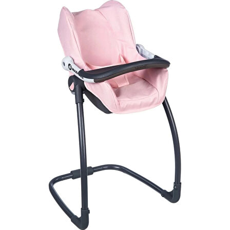 Maxi - Cosi 3 Özellikli Oyuncak Bebek Mama Sandalyesi Pembe OYUNCAK BEBEK DAHİL DEĞİLDİR
