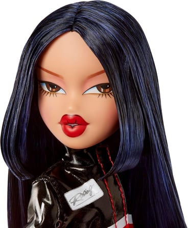 Bratz Scorchin Jade Moda Bebek Moto Tarz Alev Desenli Platform Bot Aksesuar Seti