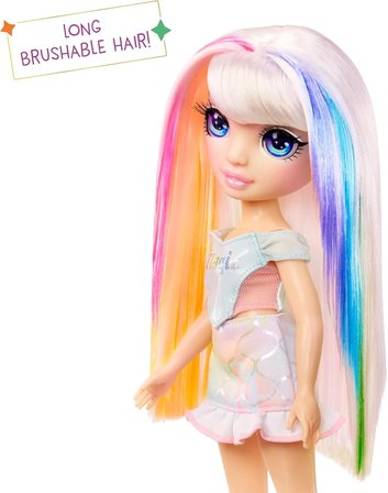 Rainbow High Amaya My Fashion Style 28 Cm Uzun Saçlı Aksesuarli Moda Bebek Oyun Seti Kiz
