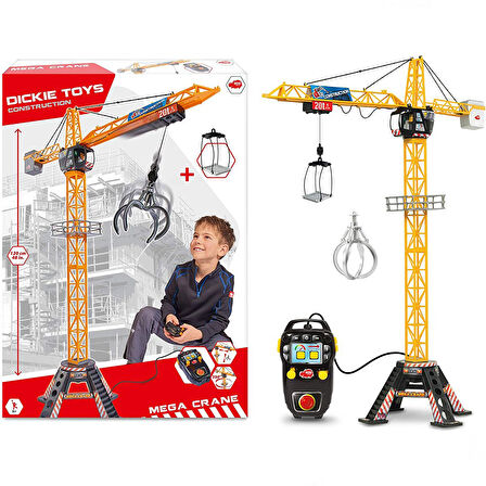 Dickie Hareketli Mega Vinç Kule 120 cm