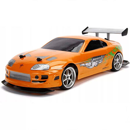 1:10 Fast & Furious 1995 Kumandalı Brian's Toyota Supra Drift Turbo Araba
