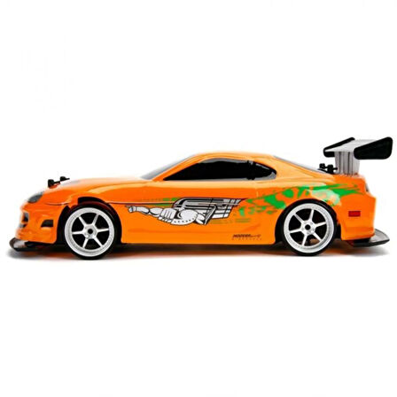1:10 Fast & Furious 1995 Kumandalı Brian's Toyota Supra Drift Turbo Araba