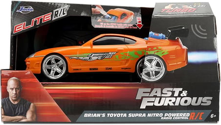 Jada Uzaktan Kumandalı 1/24 Fast & Furious Brians Toyota Supra Nitro