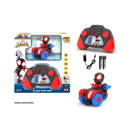 Spidey Spin Techno Uzaktan Kumandalı Yarış Motoru 2.4 GHz USB Şarjlı 7,5 Cm