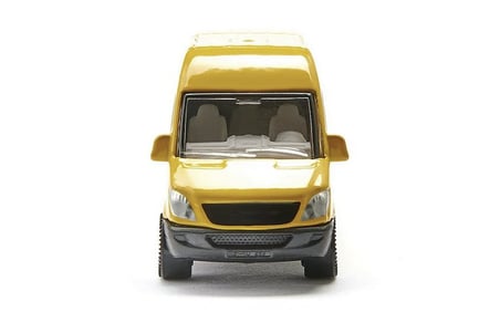 Siku 1085 DHL Post Van Metal Model Kurye Kargo Minibüs Diecast Koleksiyon Arabası Modeli Sarı 8.2 CM