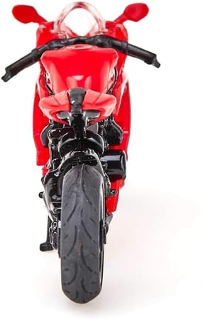 Siku Ducati Panigale 1299 Kırmızı Metal Oyuncak Motosiklet Die Cast Koleksiyon Mini Model 6 CM
