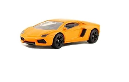 Siku Lamborghini Aventador LP700-4 Metal Plastik Oyuncak Yarış Arabası Turuncu Model 1449 7.5 CM