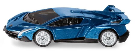 Siku Lamborghini Veneno Metal Model Araba Diecast Oyuncak Koleksiyon Süper Spor Araba Mavi 8.5 CM