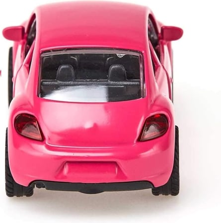 Siku VW The Beetle Pembe Metal Model Araba Açılır Kapılı Çiçekli 1488 - 8.5 CM