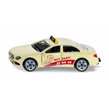 Siku Mercedes-Benz E350d Taxi 1502 Metal Oyuncak Araba Açılır Kapı Die Cast Model - 8.5 CM