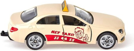 Siku Mercedes-Benz E350d Taxi 1502 Metal Oyuncak Araba Açılır Kapı Die Cast Model - 8.5 CM