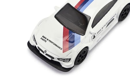 Siku BMW M4 Racing 2016 Metal Oyuncak Araba Koleksiyon Model Beyaz Yarış Arabası 8 CM