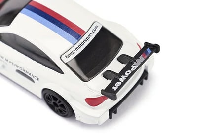 Siku BMW M4 Racing 2016 Metal Oyuncak Araba Koleksiyon Model Beyaz Yarış Arabası 8 CM