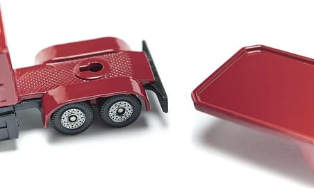 Siku 1613 Düşük Taşıyıcı Tır Tekne Taşıma Low Loader Metal Oyuncak Çekici Koleksiyonluk Mini 15.8 CM