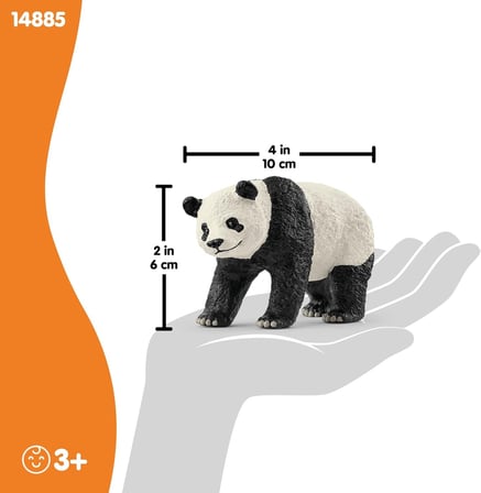 Schleich El İşçiligi Dev Panda Figür Koleksiyon Oyuncak Gerçekçi Detay 9.9x4.1x5.1 cm