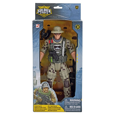 Tam Teçhizatlı Asker Figür - 32 cm