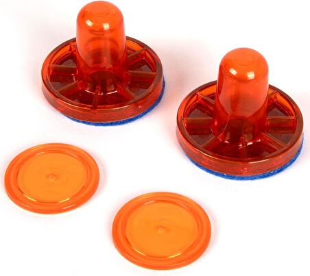 PAC-MAN Işıklı Masaüstü Hava Hokeyi | 2 Kişilik Eğlence | 50 cm Oyun Masası