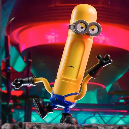 Despicable Me 4 Mega Minion Tim Esnek Kol Manyetik Kafa Değişen Yüz Aksiyon Figürü Oyuncak 13 CM
