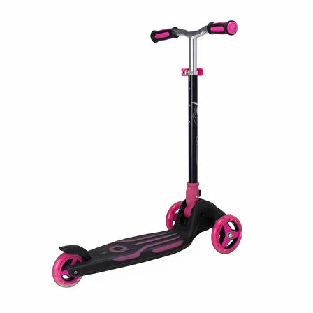 Evo 3 Tekerlekli Katlanabilir Illuminate Işıklı Pembe Scooter - 50 KG