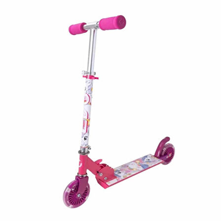 Evo 2 Tekerlekli Katlanabilir Unicorn Inline Işıklı Scooter 50 KG