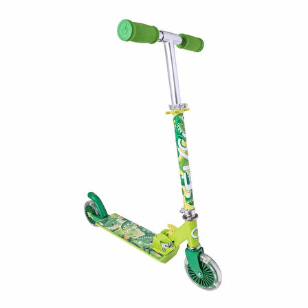 Evo 2 Tekerlekli Katlanabilir Dino Inline Işıklı Scooter 50 KG
