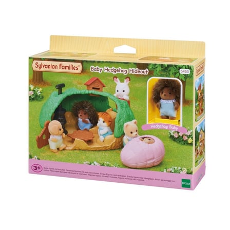Sylvanian Families Yavru Kirpi Yuvası 5453 Kaydıraklı Oyun Evi Kirpi Bebek Figürlü - 4 cm