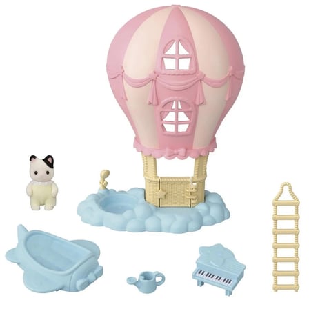 Sylvanian Families Bebek Balon Oyun Evi Smokinli Kedi Figürlü 5527 – Figür Yaklaşık 4 cm
