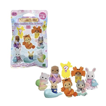 Sylvanian Families Baby Seashore Friends EPOCH Surprise Bag Sürpriz Paket Mini Figür - 1 ADET