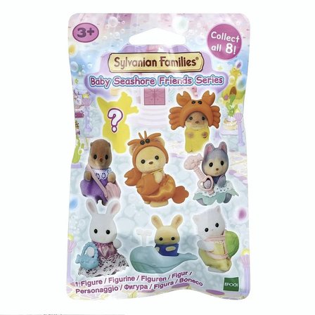 Sylvanian Families Baby Seashore Friends EPOCH Surprise Bag Sürpriz Paket Mini Figür - 1 ADET