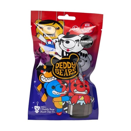 Deddy Bears Klipsli Peluş Seri 4 Sürpriz Paket - 1 ADET