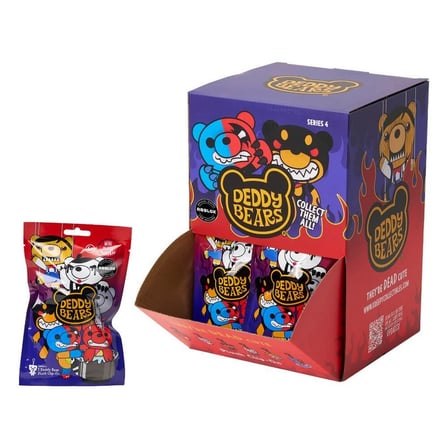 Deddy Bears Klipsli Peluş Seri 4 Sürpriz Paket - 1 ADET