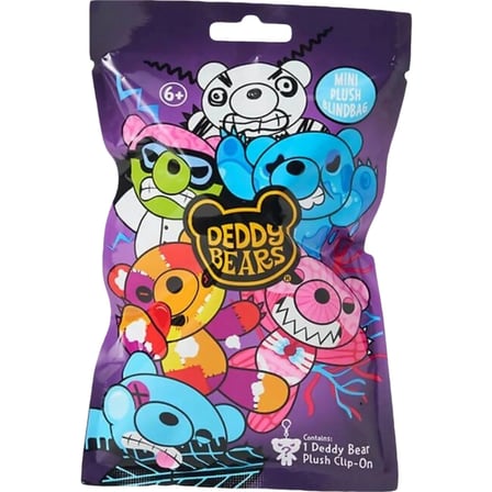 Deddy Bears Klipsli Peluş Seri 3 Sürpriz Paket - 1 ADET