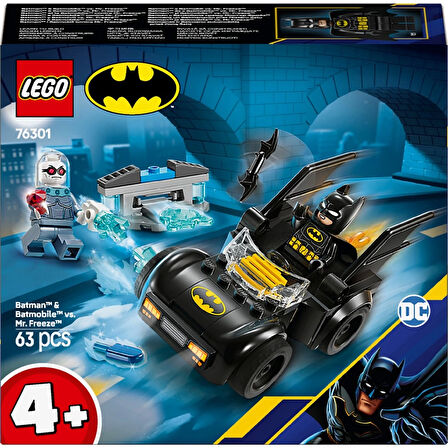 LEGO DC Batman: Batman ve Batmobile, Mr. Freeze’e Karşı Araç Oyun Seti 76301