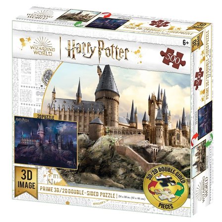 Prime 3D Harry Potter Çift Taraflı Puzzle 500 Parça
