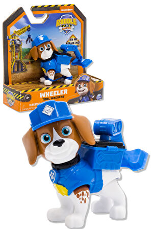 Paw Patrol Rubble Wheeler Tool Waggers Crew Figür
