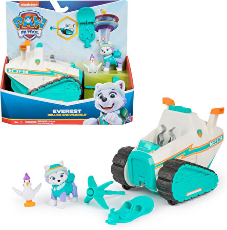 Paw Patrol Deluxe Snow Mobile Kar Kürece Aracı Figür Set
